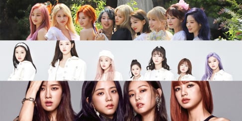 BLACKPINK, Oh My Girl, TWICE