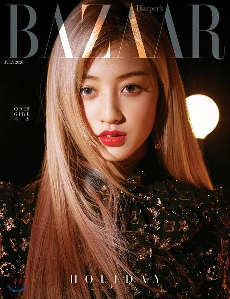 TWICE выпустили совместную фотосессию с Harper's Bazaar