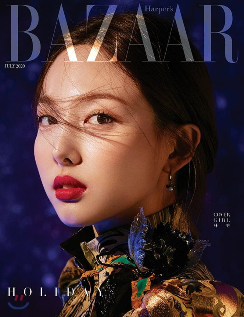 TWICE выпустили совместную фотосессию с Harper's Bazaar