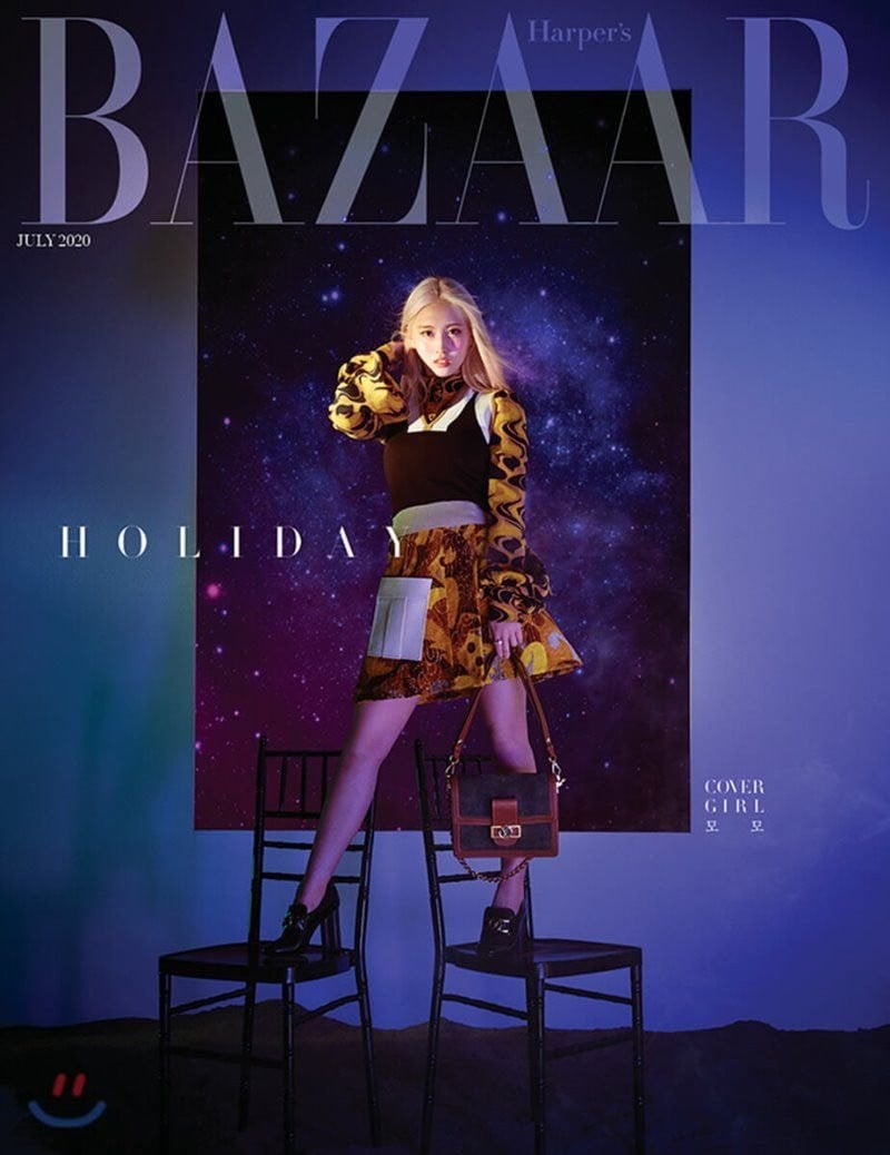 TWICE выпустили совместную фотосессию с Harper's Bazaar