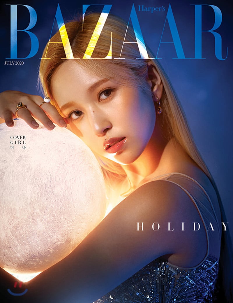 TWICE выпустили совместную фотосессию с Harper's Bazaar