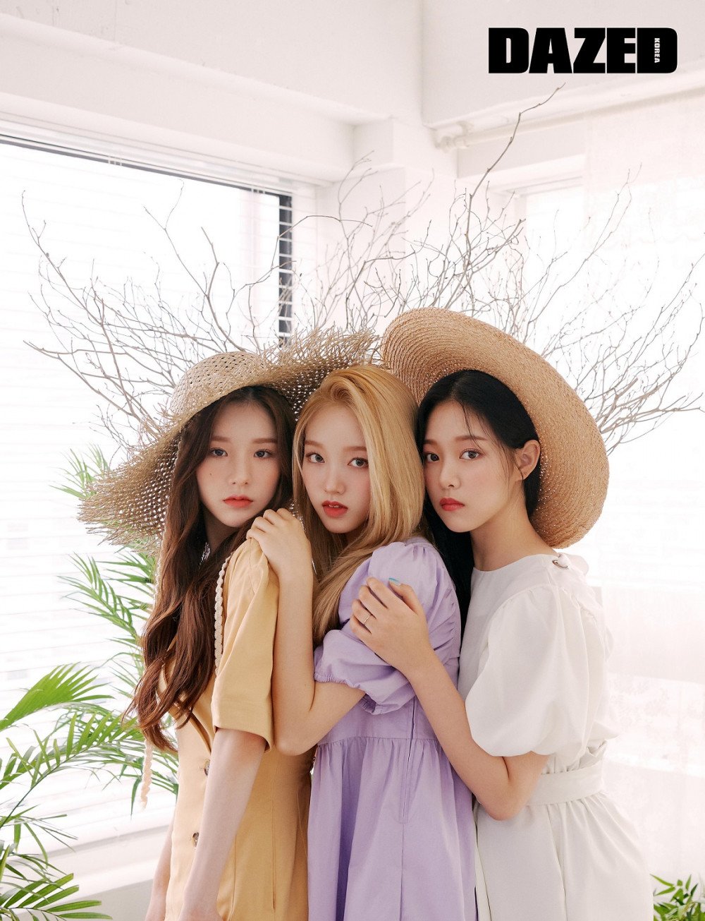 LOONA в новой фотосессии для Dazed