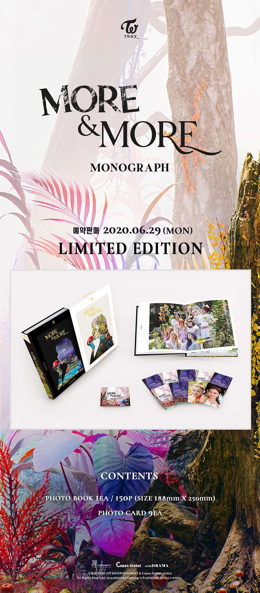 TWICE MORE & MORE MONOGRAPH – Kpop USA