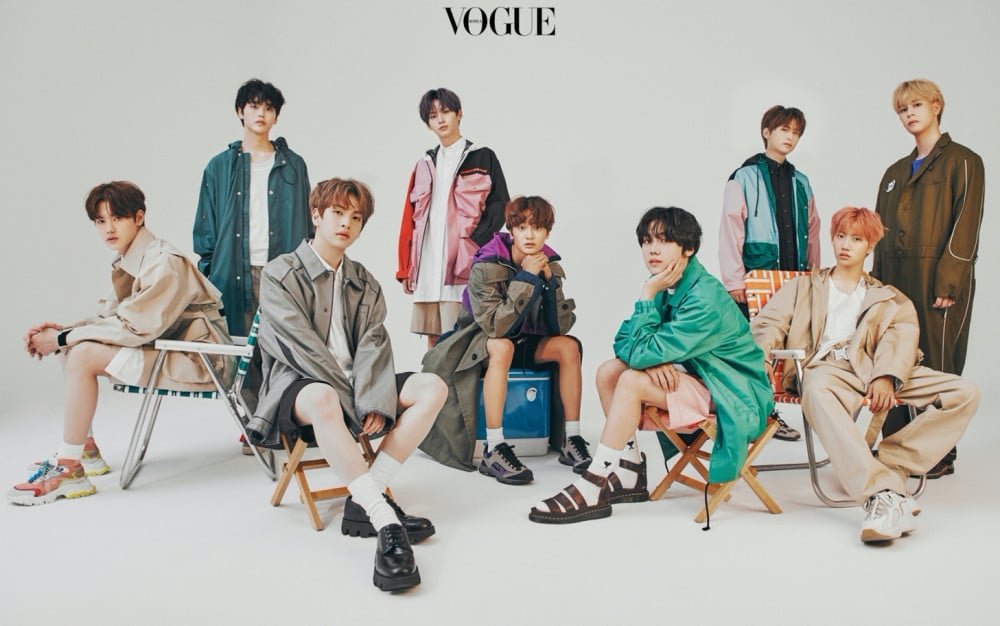 CRAVITY пускают в ход свое мальчишеское очарование в красочной фотосессии для июльского выпуска VOGUE Korea