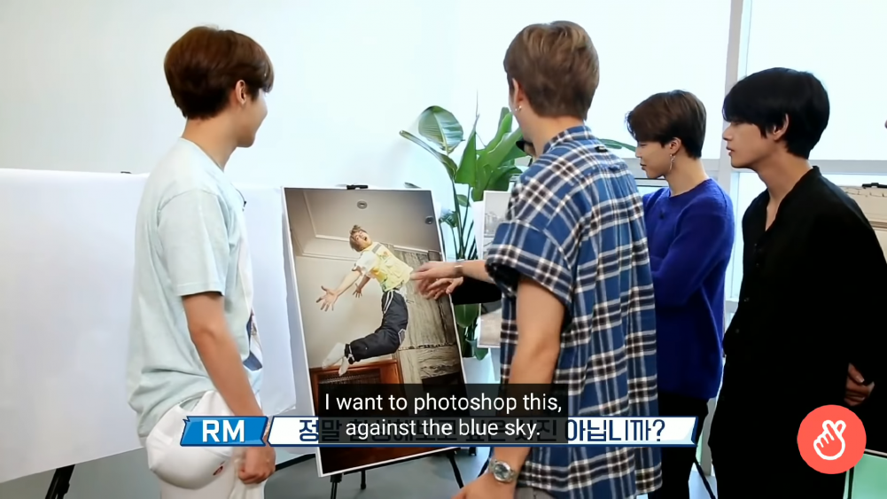 Джин из BTS удивлен тем, как мастерски ARMY владеют Photoshop 2
