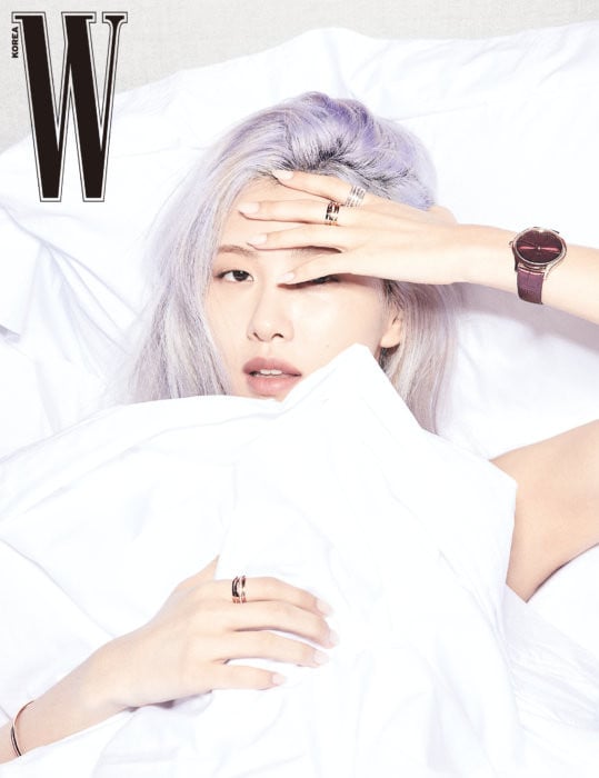 Розе (BLACKPINK) в фотосессии для журнала W Korea