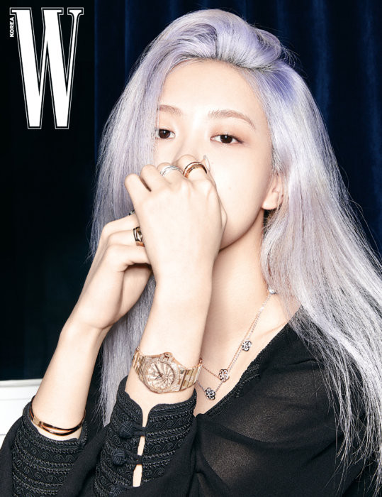 Розе (BLACKPINK) в фотосессии для журнала W Korea