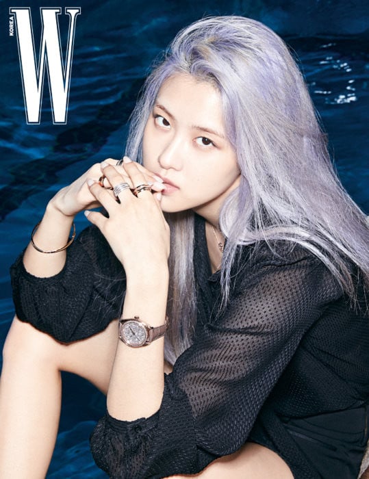 Розе (BLACKPINK) в фотосессии для журнала W Korea