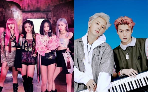 BLACKPINK, EXO-SC