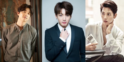 AB6IX, BTS, Jungkook, Jimin, Gong Yoo, Kang Dong Won, Lee Jun Ki, NU