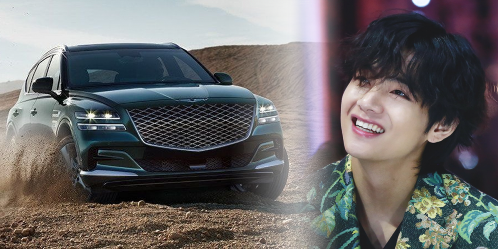 BTS's V was so impressed by the Genesis GV80 SUV after filming with it