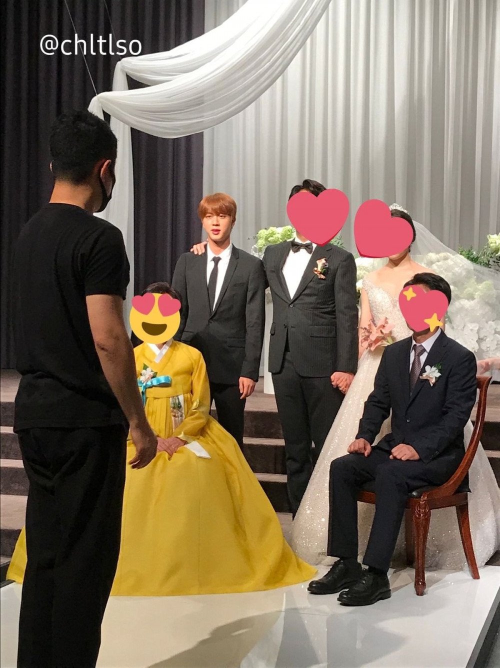 BTS присутствовали на свадьбе брата Джина