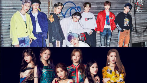 (G)I-DLE, Stray Kids