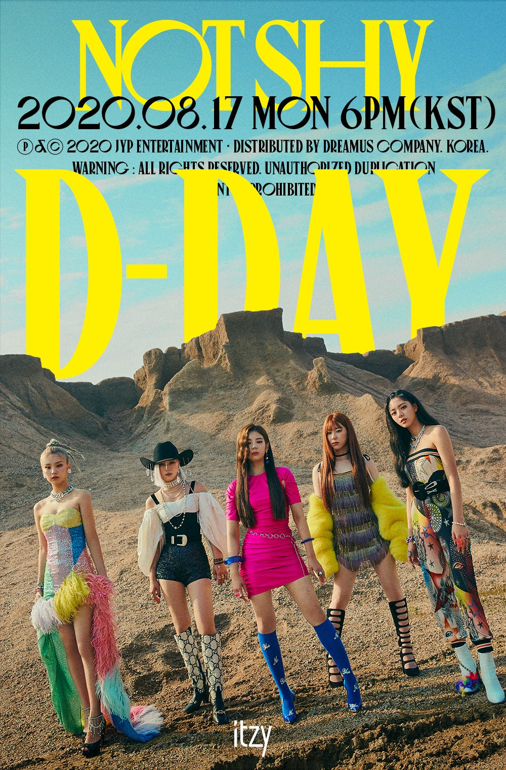 Update: ITZY Counts Down To Comeback With D-1 Poster For “SNEAKERS