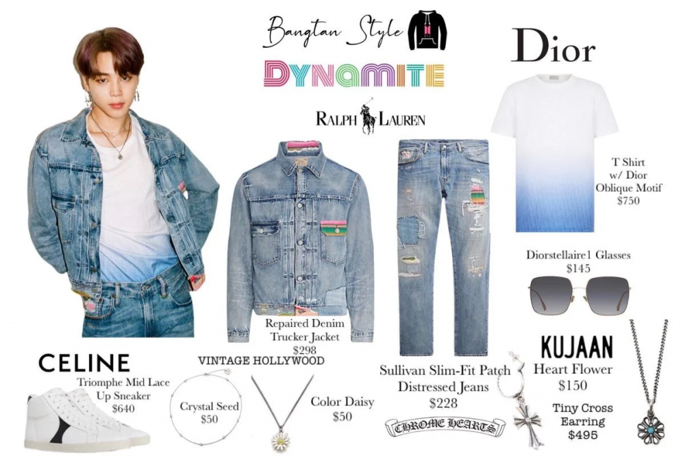 BTS Jungkook Inspired Denim Jacket