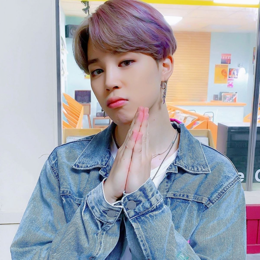 Netizens love Jimin's retro denim style in BTS's 