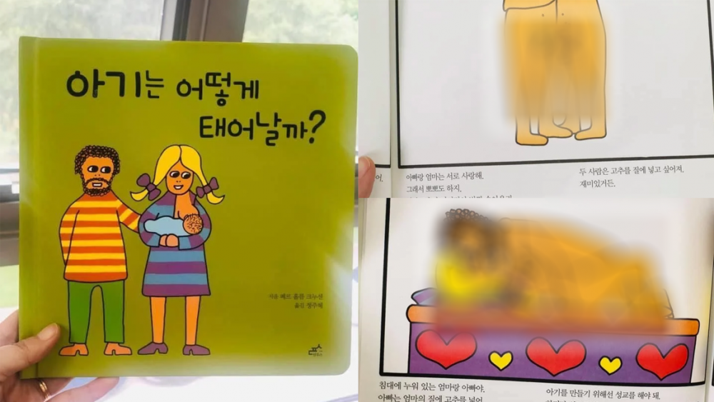 Babies In Porn - Adult Content Warning] Netizens think this children's book about how babies  are made is too vulgar | allkpop