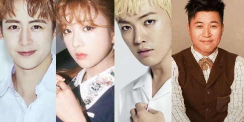 Apink, Bomi, Kim Jong Min, Kangnam, 2PM, Nichkhun