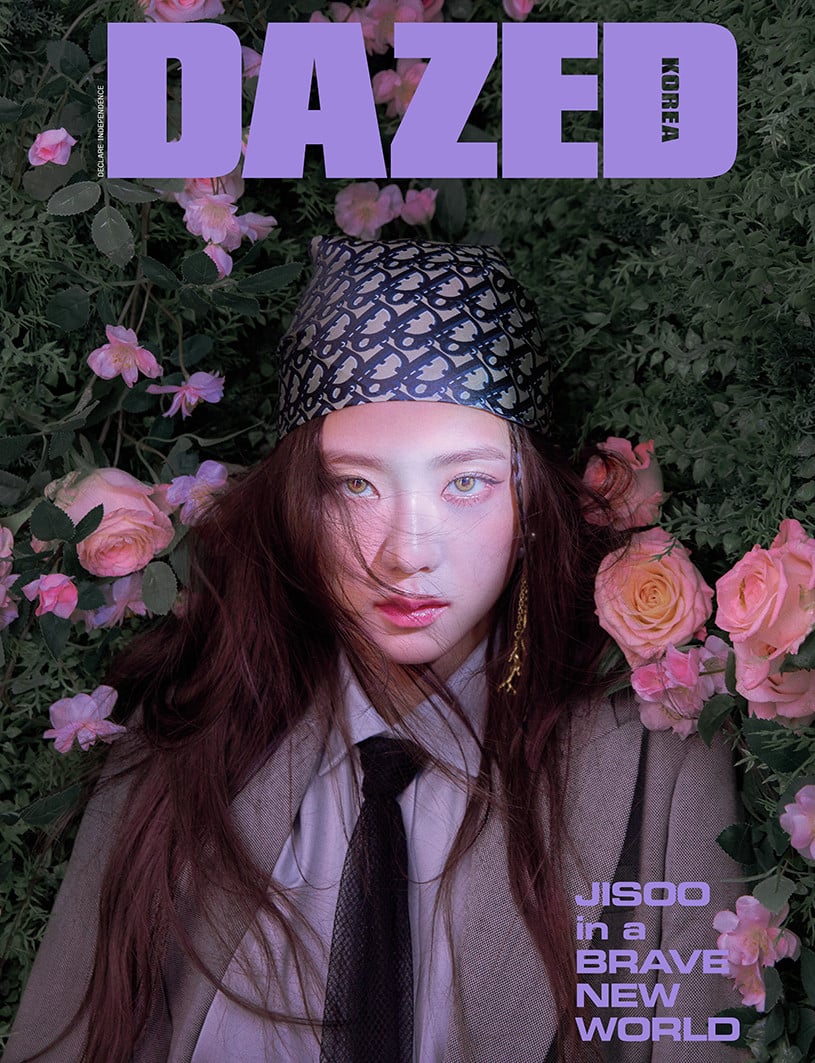 Джису (BLACKPINK) на обложке октябрьского выпуска журнала Dazed