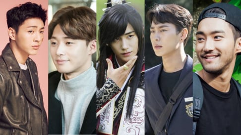 Go Ara, Hwang Jung Eum, Ji Soo, Park Bo Young, Park Seo Joon, SF9, Rowoon, Siwon, Hyungsik