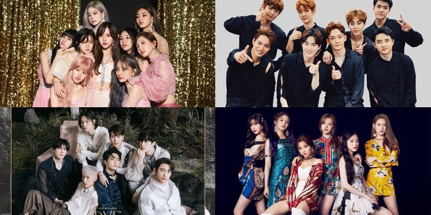 Breaktudo Awards Twice Exo Got7 And G I Dle Stand Out In Partial Result List Allkpop