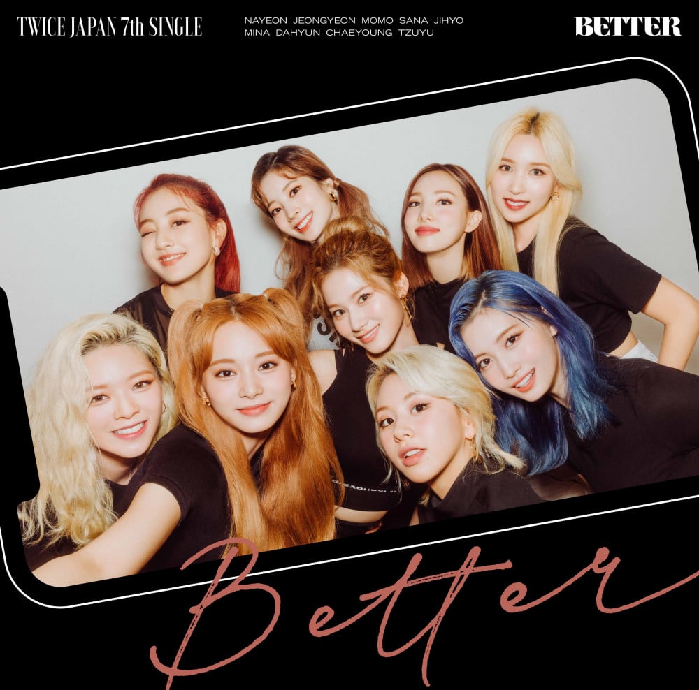 [Камбэк] TWICE японский сингл "BETTER"