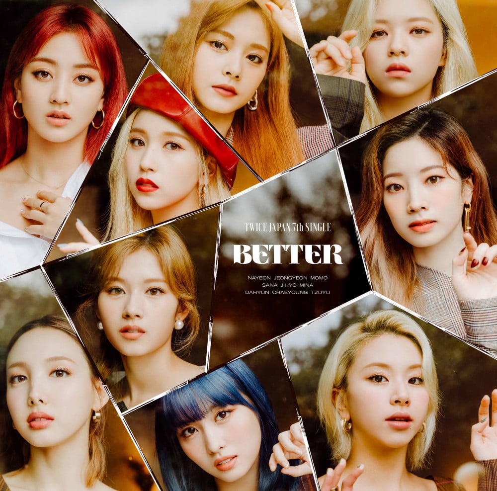 [Камбэк] TWICE японский сингл "BETTER"