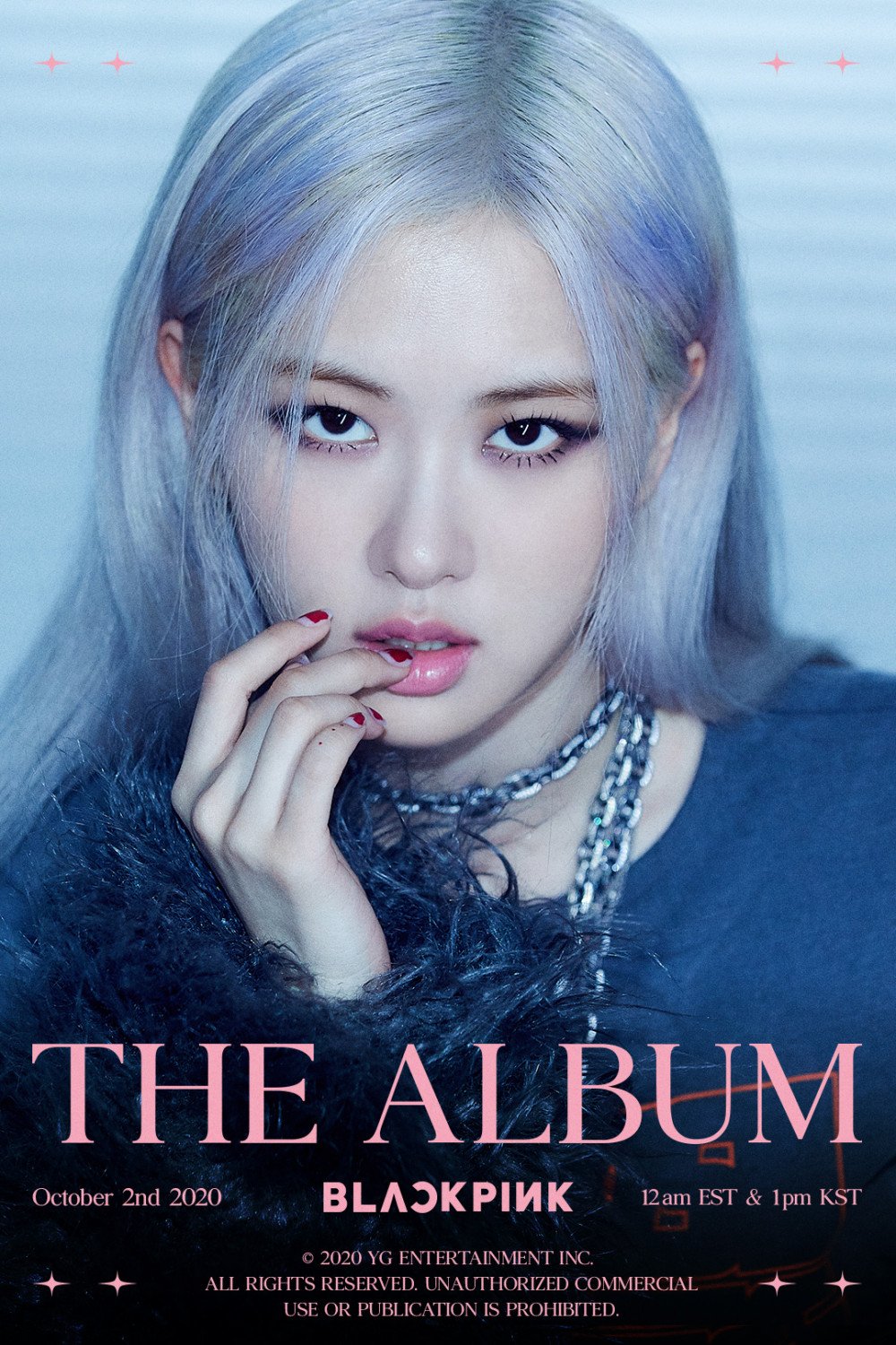 BLACKPINK reveal an icy teaser poster of Rosé for 'The Album' allkpop