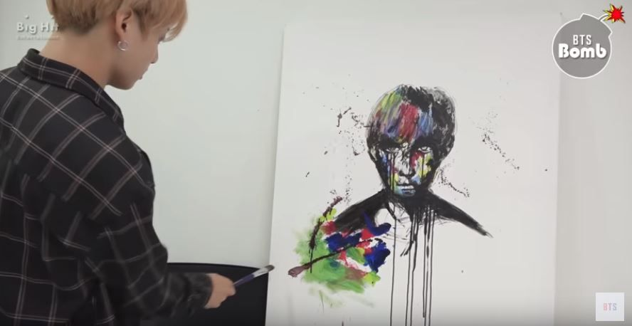 BTS members and netizens amazed with Jungkook's art skills | allkpop