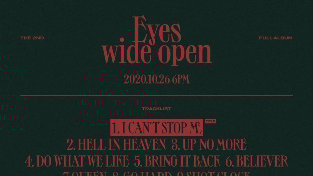 Twice Reveals Track List For Their 2nd Full Album Eyes Wide Open Allkpop Twice Reveals Track List For Their 2nd Full Album Eyes Wide Open Allkpop