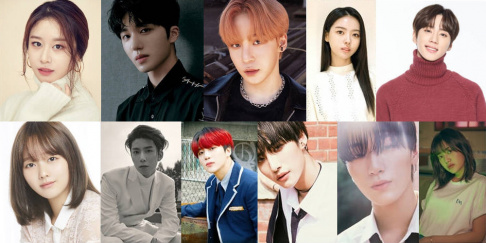ATEEZ, Suwoong, Danny Ahn, Lim Na Young, Minseo, SF9, Hwiyoung, Chani, Jiyeon