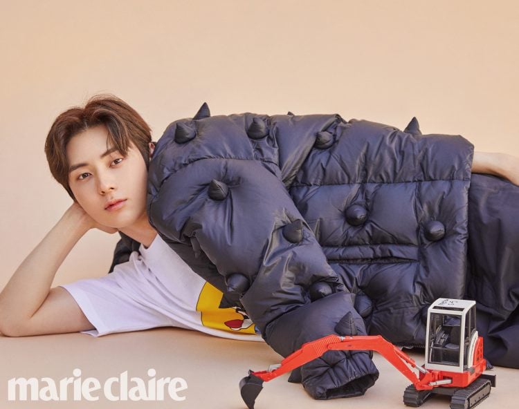 Минхён (NU'EST) в фотосессии для журнала Marie Claire