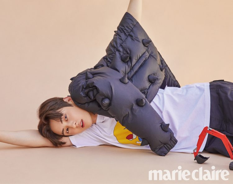 Минхён (NU'EST) в фотосессии для журнала Marie Claire