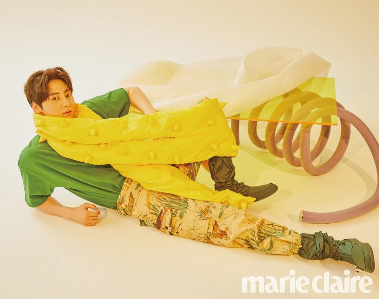 Минхён (NU'EST) в фотосессии для журнала Marie Claire