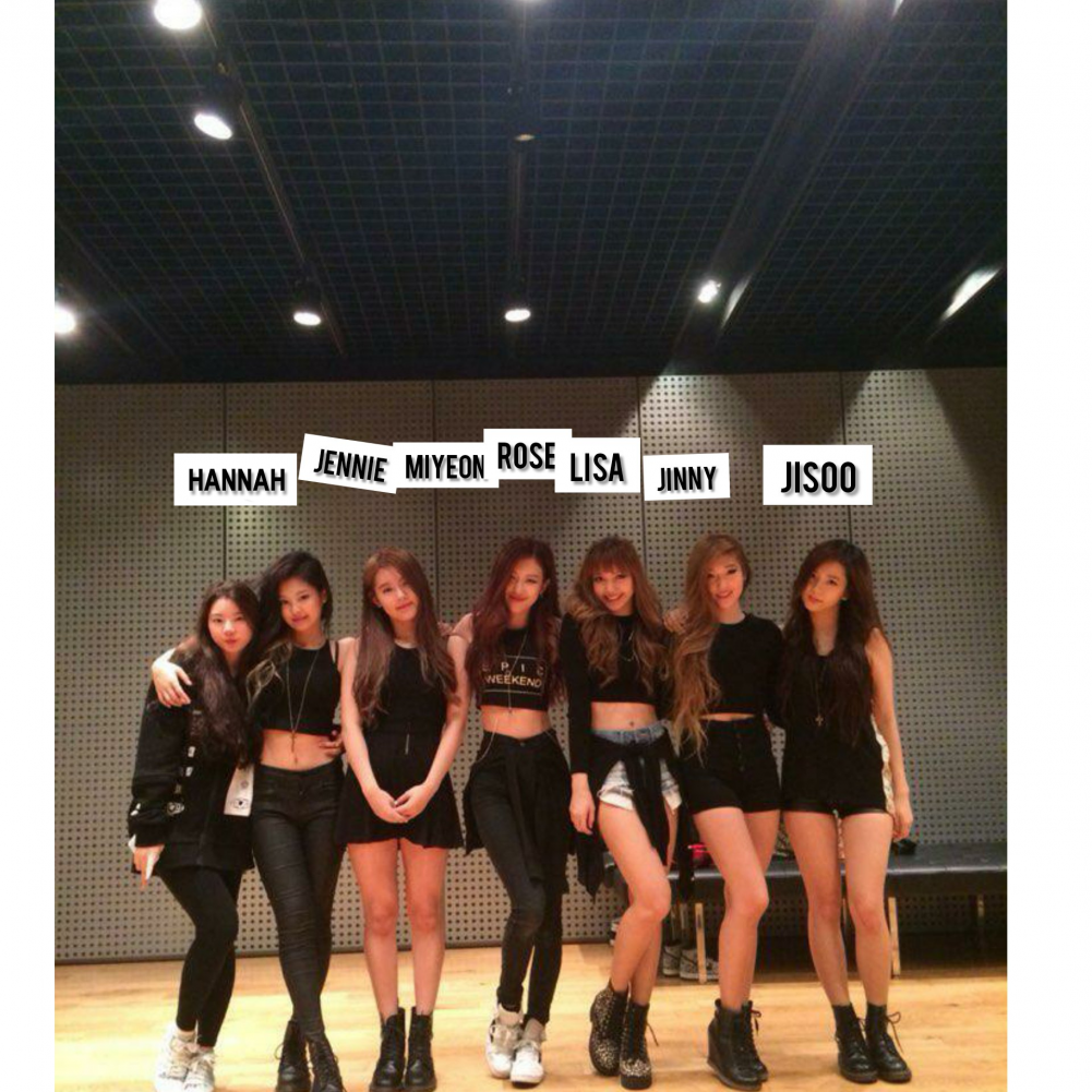 Netizens Talk About A Photo That Recently Surfaced Of Blackpink S Pre Debut Lineup With G I Dle S Miyeon Secret Number S Jinny And Soloist Hannah Jang Allkpop