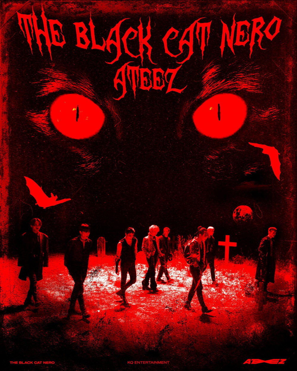 ATEEZ выпустят перфоманс-видео с THE BLACK CAT NERO к Хэллоуину