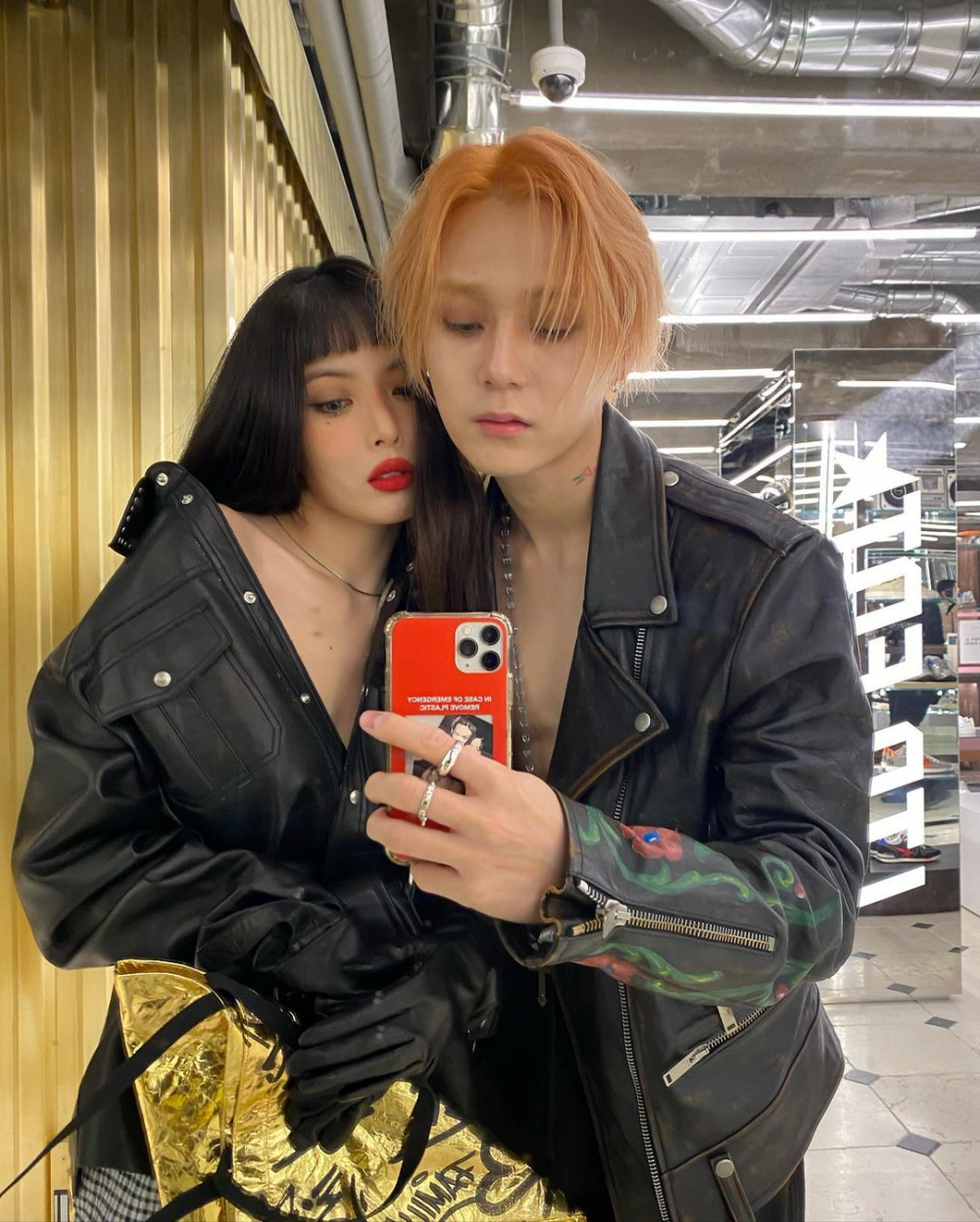 élite representante piel HyunA and Dawn share their punk-sexy look | allkpop