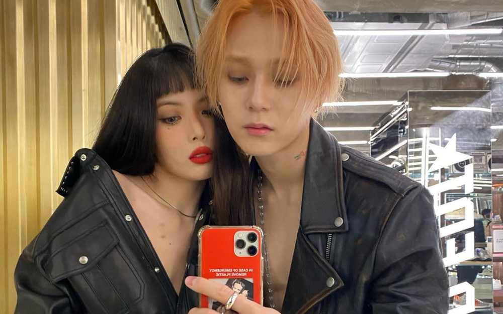 Hyuna And Dawn Share Their Punk Sexy Look Allkpop