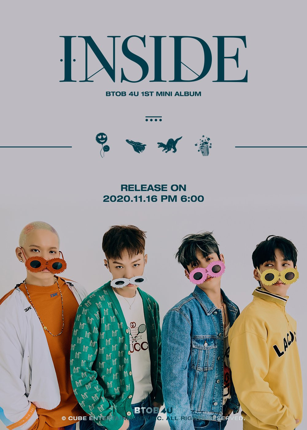 [Дебют] BTOB 4U 1st mini album "Inside": музыкальное видео "Show Your Love"