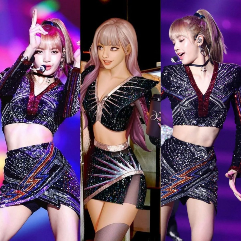 Netizens say that aespa Ningning's avatar looks like BLACKPINK's Lisa |  allkpop