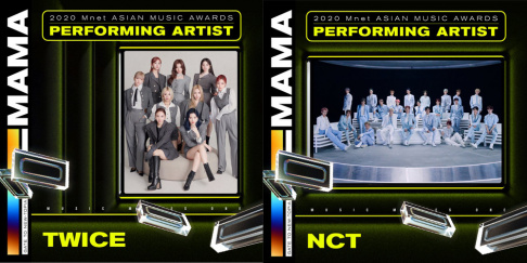 IZ*ONE, NCT, Seventeen, TWICE