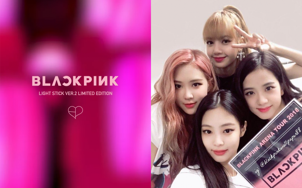 BLACKPINK teases their new limited edition light stick version 2 | allkpop