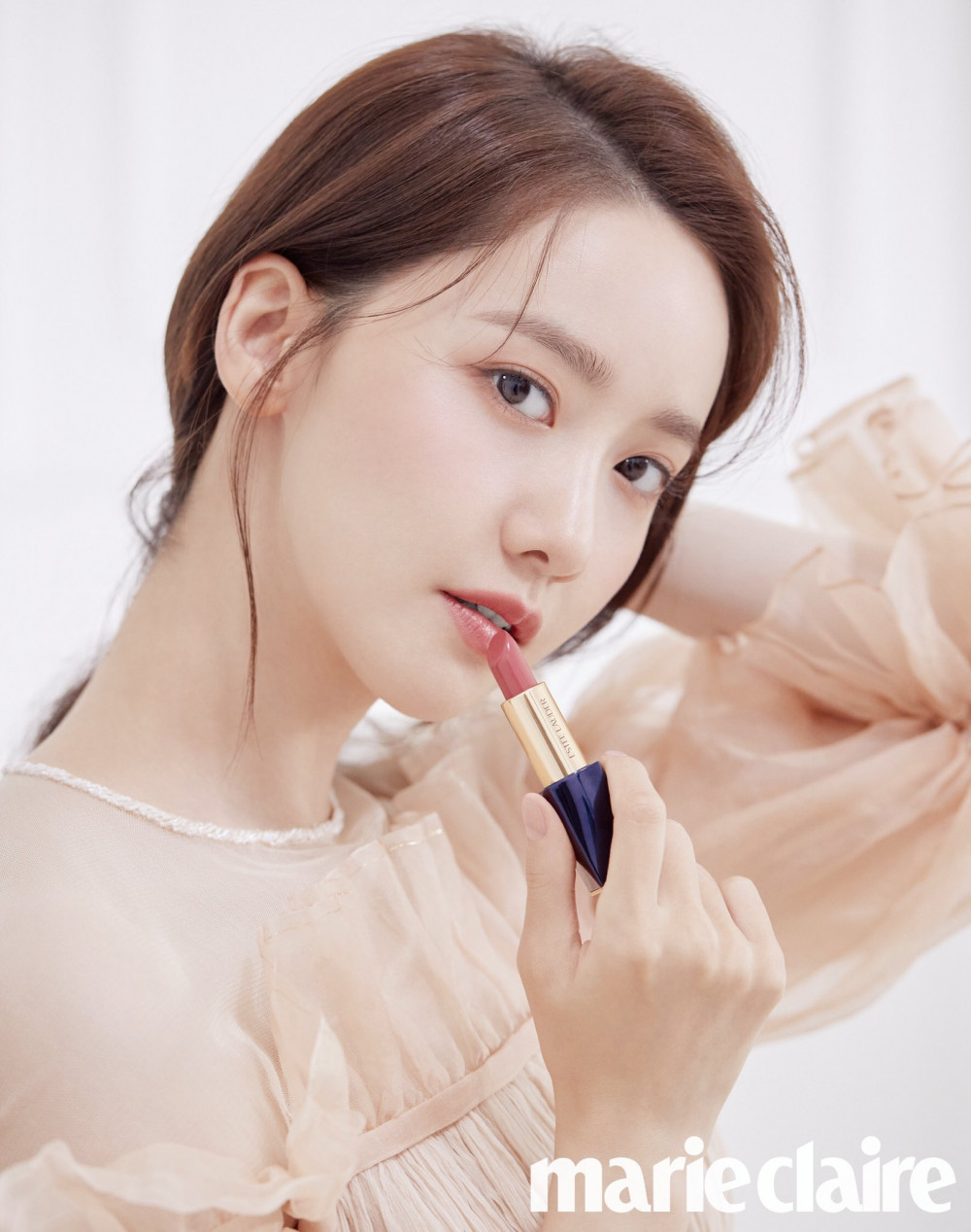 Юна (Girls' Generation) в фотосессии для Marie Claire и Estée Lauder