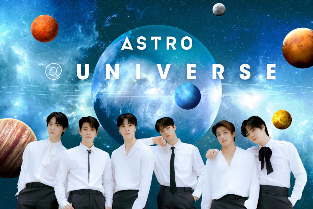 ASTRO invites you to 'ASTRO Planet' on the new mobile fanclub platform  UNIVERSE