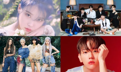 BLACKPINK, Zico, BTS, Baekhyun, IU, IZ*ONE, Oh My Girl, Baek Ye Rin