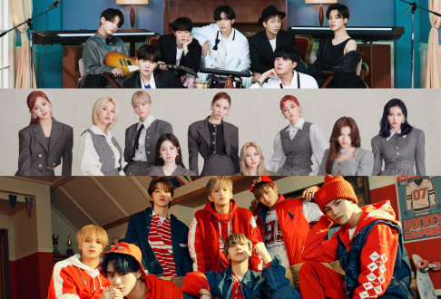 BTS, NCT, TWICE