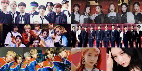 ATEEZ, BVNDIT, I-DLE, Kim Chung Ha, NCT, Stray Kids, The Boyz