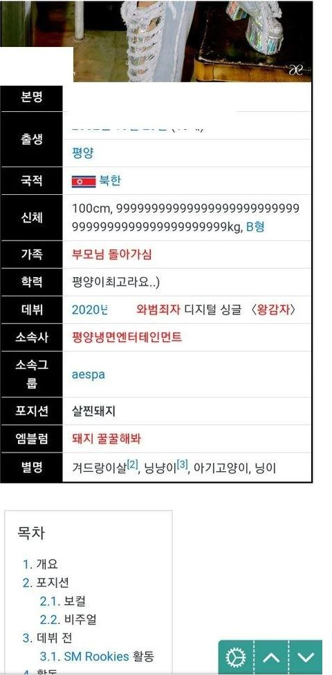 Fans Notice Aespa S Information Is Being Vandalized On A Popular Korean Wiki Site Allkpop