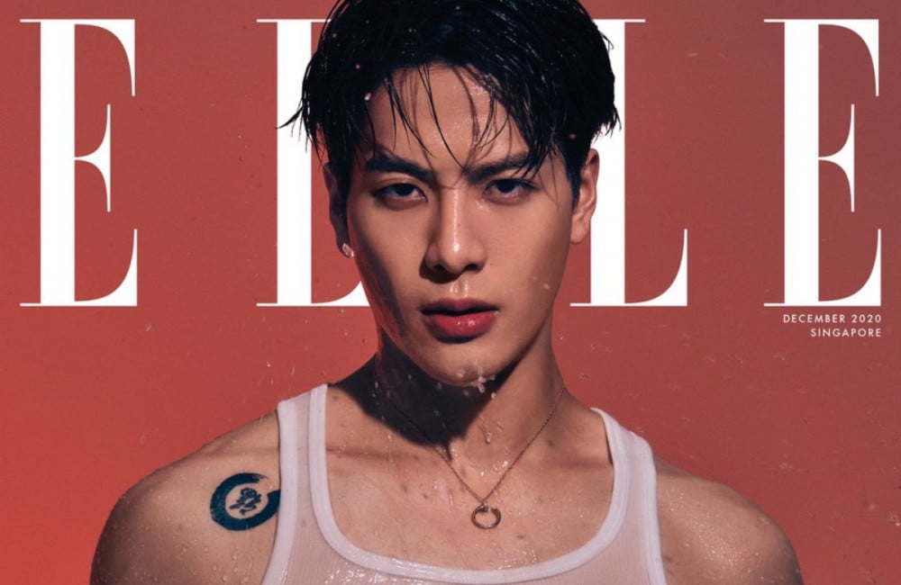 ELLE Singapore' unveils smoldering preview photos of December 2020