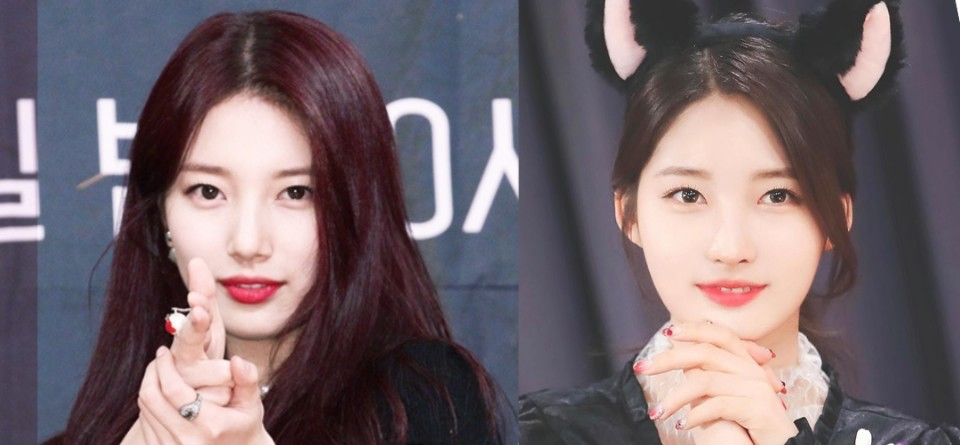 Netizens say EVERGLOW's Sihyeon looks like Suzy | allkpop